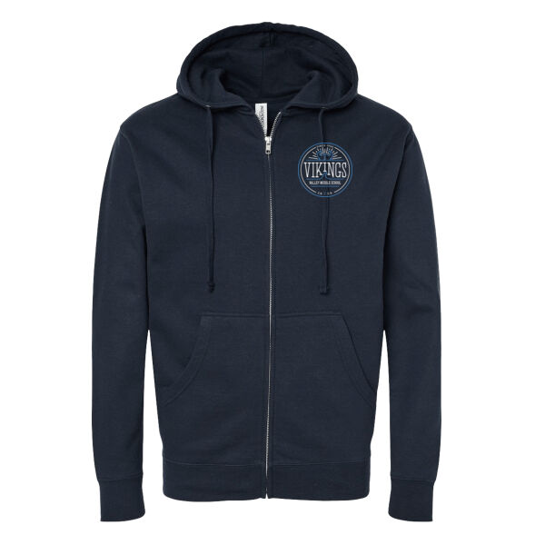 Midweight Hooded Full-Zip Sweatshirt Thumbnail